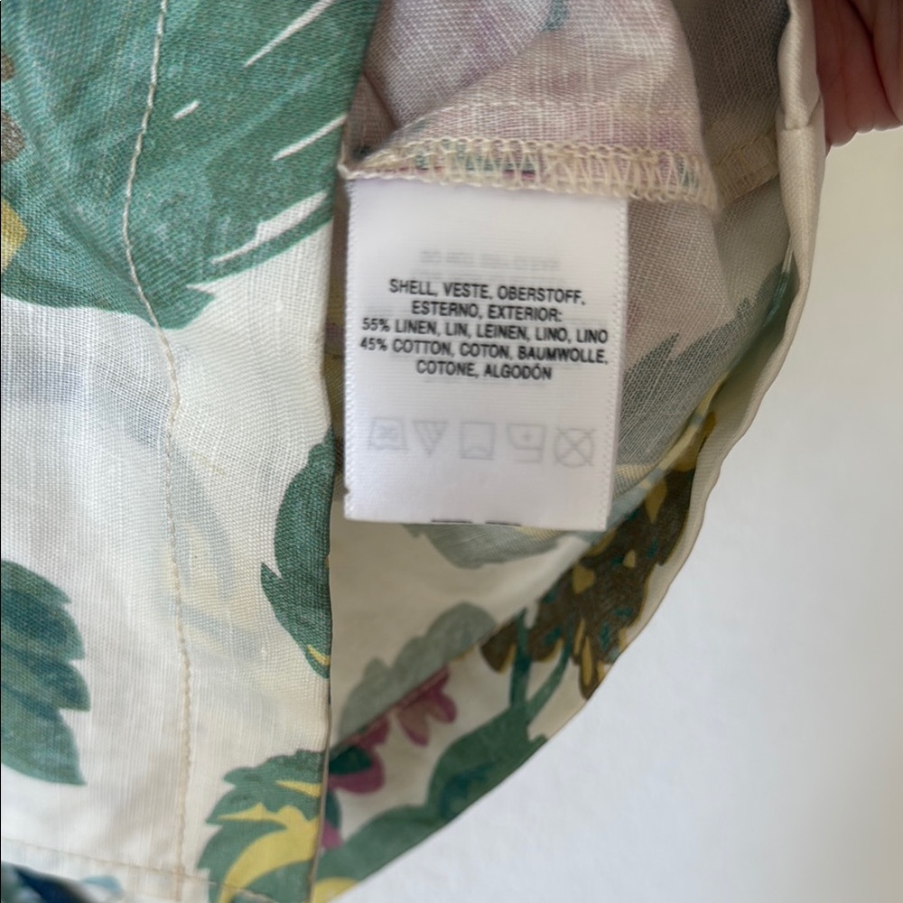 Anthropologie Mellie Hydrangea floral print raincoat jacket - Picture 4 of 6